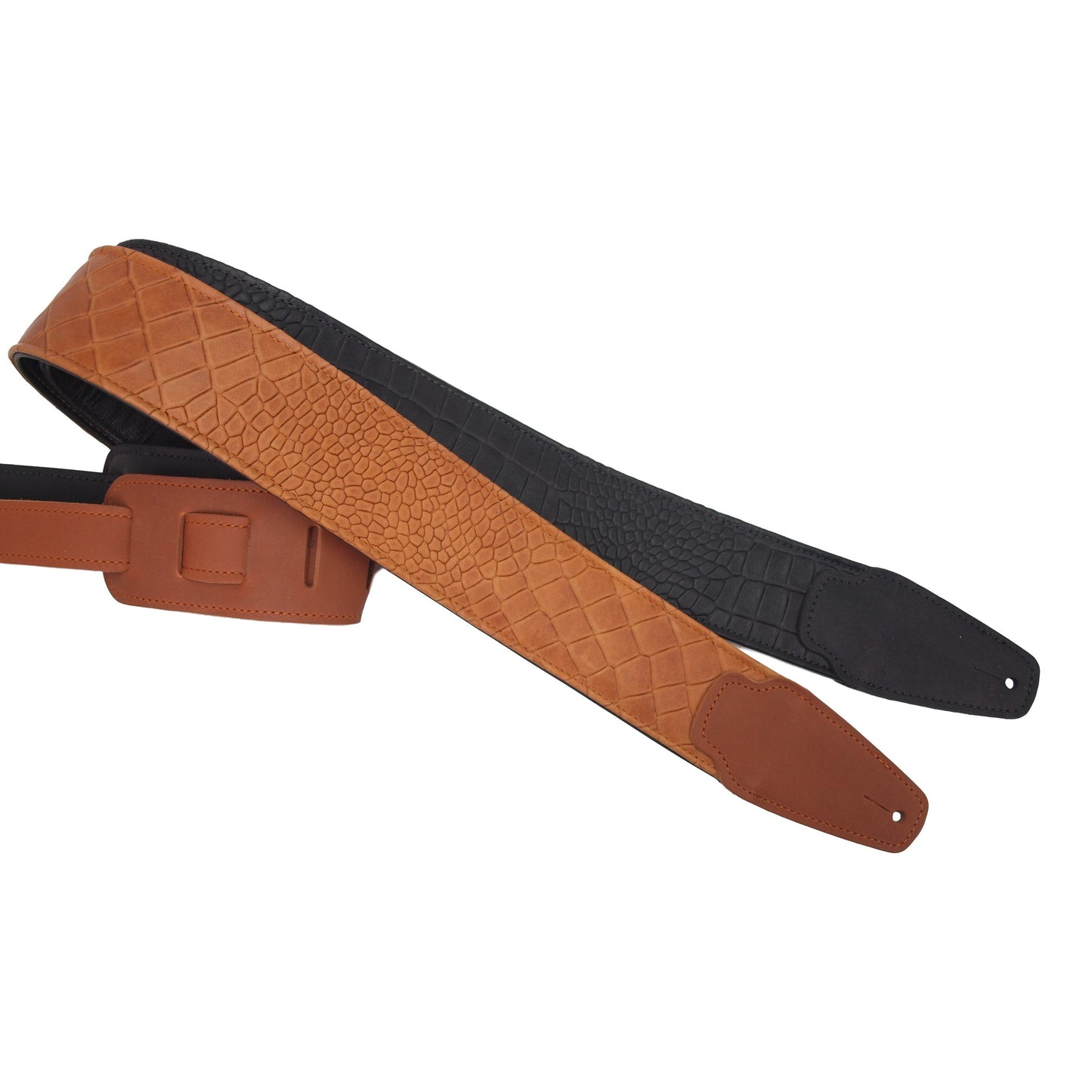 Artisan Guitar Strap - Croc Edition