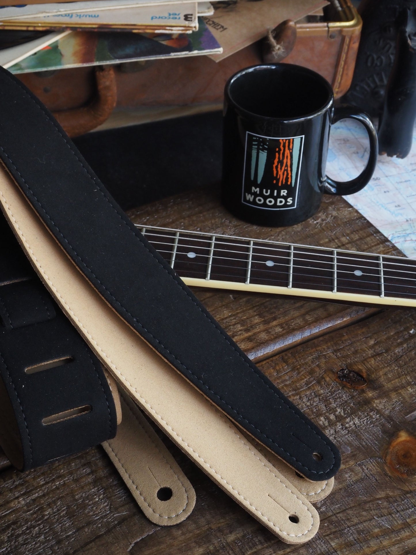 Vegan Leather Guitar Strap